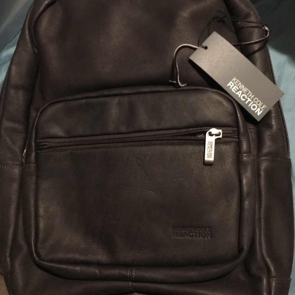 Kenneth Cole leather backpack